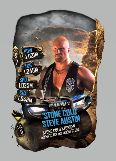 WWE SuperCard Steve Austin