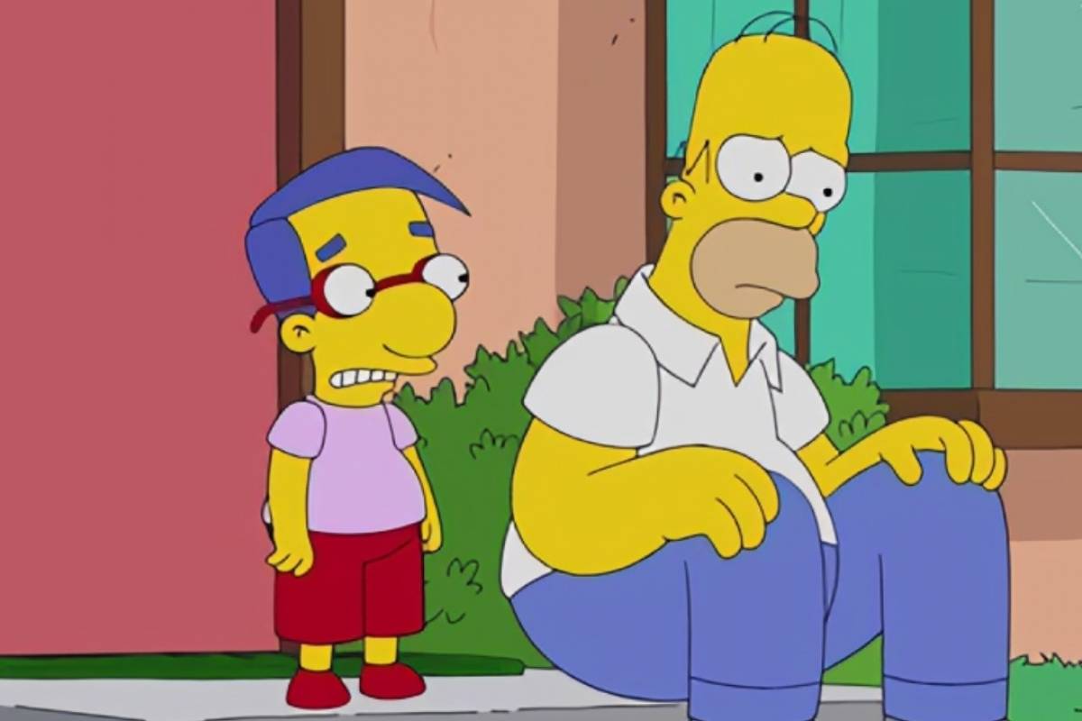 Homero y Milhouse cambios en la temporada 33 y 34